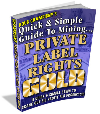 Product picture Mining Private Label Rights Gold